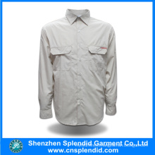 Custom Design Long Sleeve Plain Cheap Cotton Men Shirts